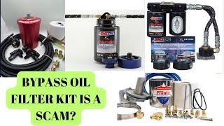 Bypass oil filter kit information not shared with public before and what it does your Engine and oil