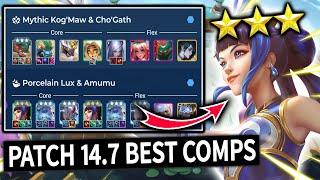 BEST TFT Comps for Patch 14.7  Teamfight Tactics Guide  Set 11 Ranked Beginners Meta Tier List