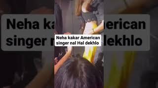 Neha kakkar kissingon stage go #viral #trending #shortvideo #youtuber