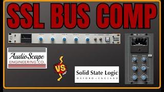 SSL Bus Compressor Shoot Out  AudioScape vs Solid State Logic