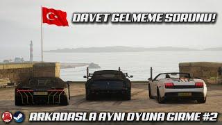 Steam Forza Horizon 4 Arkadaş ile oyuna nasıl girilir #2 - Davet geliyor ama oyuna girmiyor sorunu