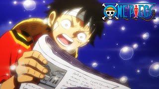 Ruffy als einer der vier Kaiser der Meere  One Piece