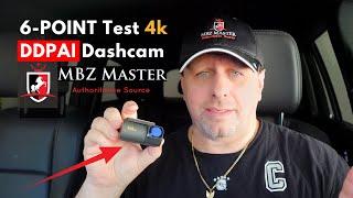 6-POINT test of DDPAI 4k dual Dashcam  Unbox Install + Full Review