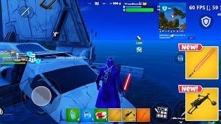 Samsung S23 Ultra 60 FPS Fortnite Mobile Gameplay *42 Elims Win NEW Darth Vader Boss in Season 2*