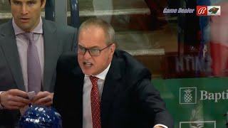 Paul Maurice OUTRAGED TELLS REFS TO F-OFF Wild @ Panthers Jan 21 2023