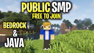 Public Minecraft SMP free to join for Java & Bedrock