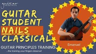 Guitar Student Nails Classical Guitar Guitar Student Performance #guitarstudent#guitarteacher