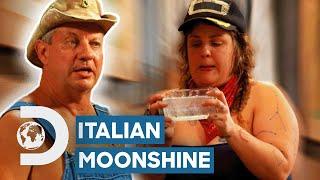 Italian Moonshine Grappa Eliminates Professional Distiller  Moonshiners Master Distiller