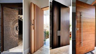 Top 100 Wooden Door design ideas catalogue for main home entrance  Interior Decor Designs