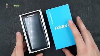 Раскладушка Samsung Folder 2 SM G1650 самый крутой раскладной смартфон с полной русификацией