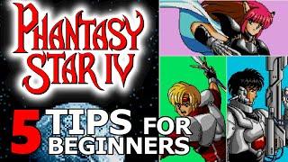 WATCH before you play - Phantasy Star IV 4 Beginner Guide - Mega DriveGenesis #phantasystar
