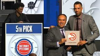 NBA Draft Lottery 2024 - Atlanta Hawks somehow get #1 pick and Pistons get #5 