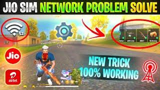 Free Fire Network Problem Jio Sim  FreeFire 999+ Problem Jio Sim  FreeFire Jio Sim Network Problem