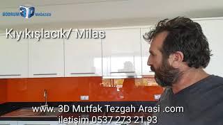 Dilediğiniz renk ve resimle Mutfak tezgah arasi uv cam baskı üretimi yapıyoruz 0537 2732193