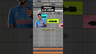Chaleya Song In AI-VERSE Ft.Shubhman GillRohit SharmaModi ji #shorts