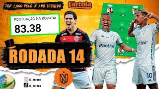 TOP5 DA LIGA DOS YOUTUBERS 2023 - MÉDIA +80pts POR RODADA EM 2 ANOS  TOP1.000 NACIONAL PELO 2º ANO