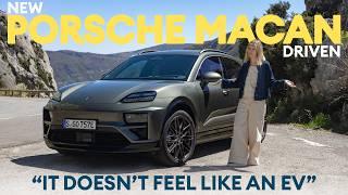New Porsche Macan DRIVEN. The EV even EV haters will love  Electrifying