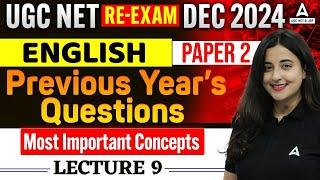 UGC NET ENGLISH PREVIOUS YEAR QUESTION PAPER #09  UGC NET ENGLISH LITERATURE BY AISHWARYA PURI