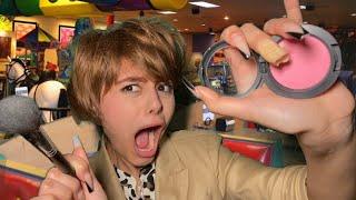 ASMR Karen Does Your Makeup at Chuck E. Cheese