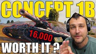 Is The Concept 1B Worth 16000 Bonds?  World of Tanks